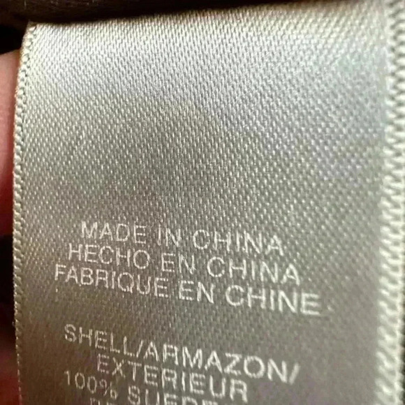 Liz Claiborne size large suede jacket‎ NWOT. Fully lined. Patch pockets, zipper. - Picture 7 of 11